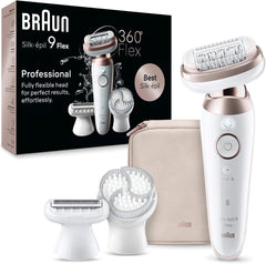 Braun Woman's Braun Silk-épil Series Epilator, 179Gr, White - SES9-060 3D
