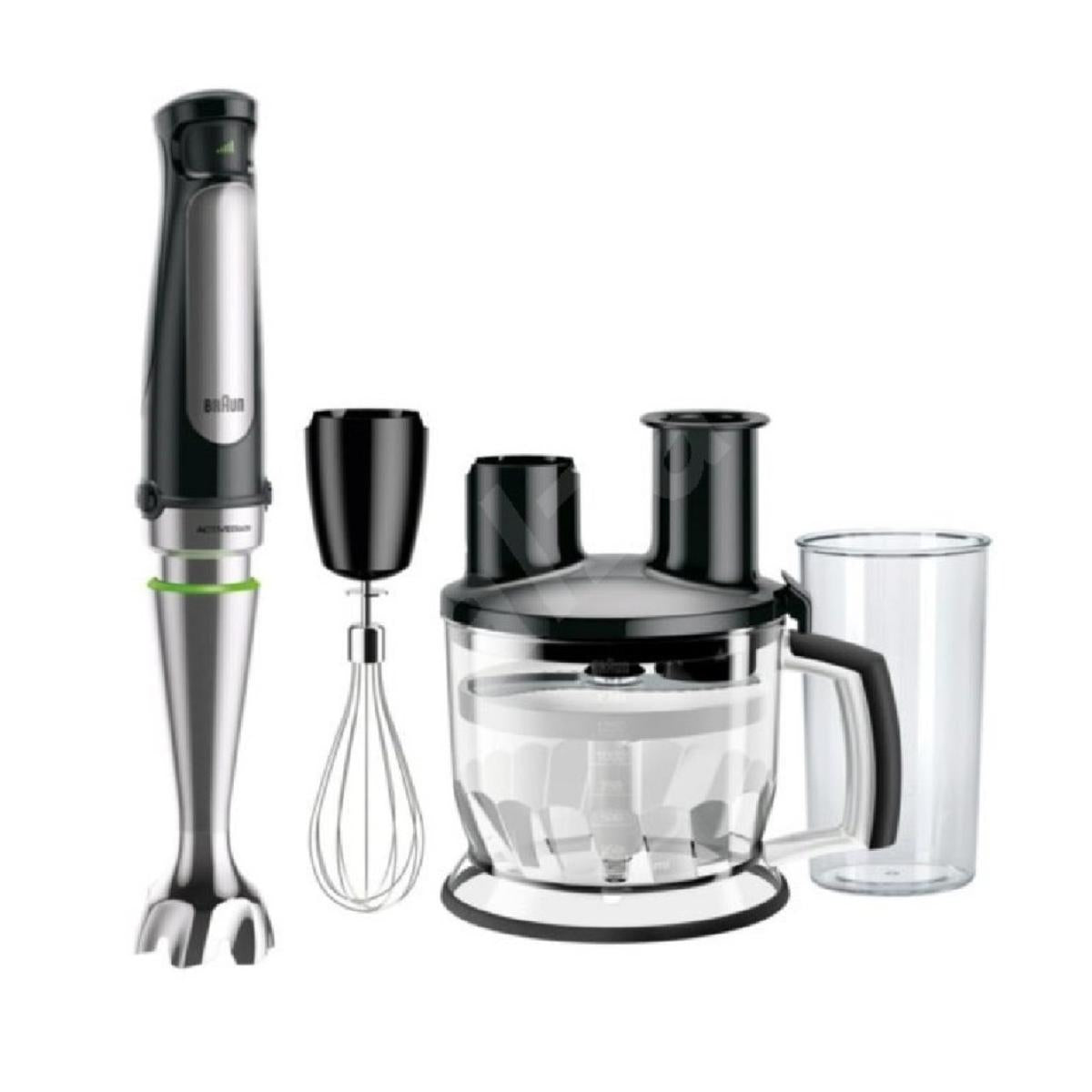 Braun Hand Blender - Input Power 850W Ice Crushing Cutting Whisking Paring Mixing And G - MQ7075X