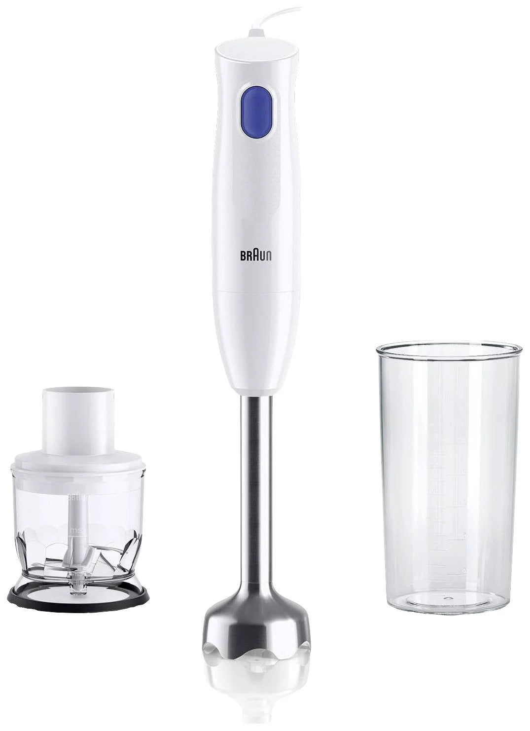 Braun Hand Blender, White 450Watts - MQ10.201MWH