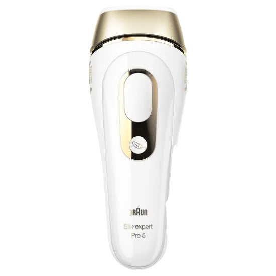 Gold Box Braun Silk Expert Pro 5, Safest Fastest & Most Efficient, White - IPL PL5237 WHT