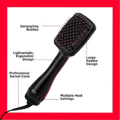 Revlon Hair Styler with Wide Pleats ceramic, 1100Watts, Black - RVDR5212E3