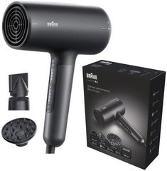 BRAUN Hair Dryer Htdc Dryer Super, Ionic Black - BRHD425SDE