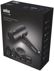 BRAUN Hair Dryer Htdc Dryer Super, Ionic Black - BRHD425SDE