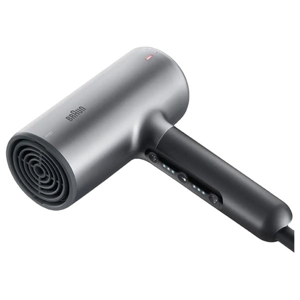 Braun Hair Dryer Htdc, Dryer Super Ionic, 3Speeds, 2200Watts, Grey - BRHD435SDE