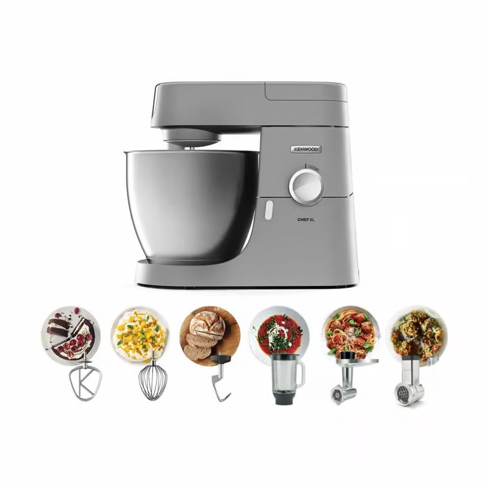 Kenwood Food Processer, 1000Watts, Silver - KVL4220