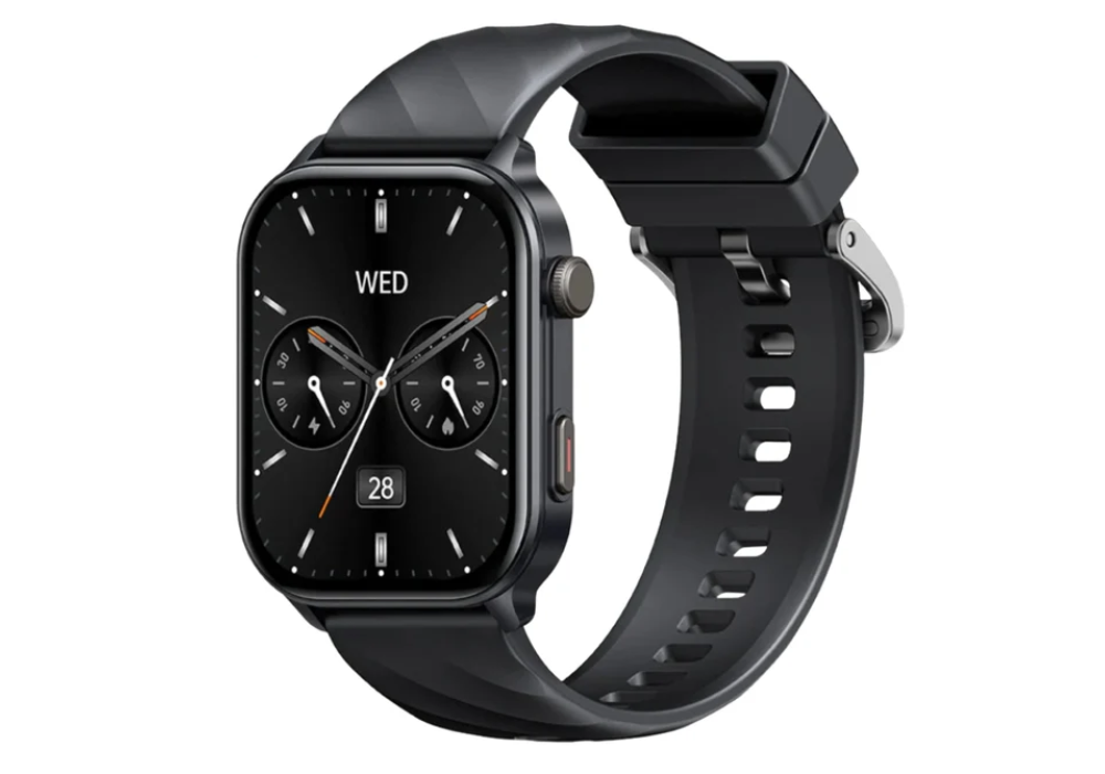 Mcdodo IW-7570 - Smart Watch Fit Series, 2.01" TFT Display, GPS, 100+ Sports Modes, Health Monitoring, Bluetooth Calls, 10m Water Resistance - Black