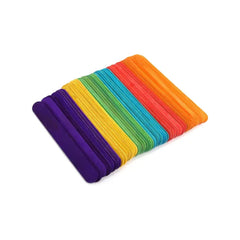 Ice Cream Stick Wooden - Colored Pack of 50