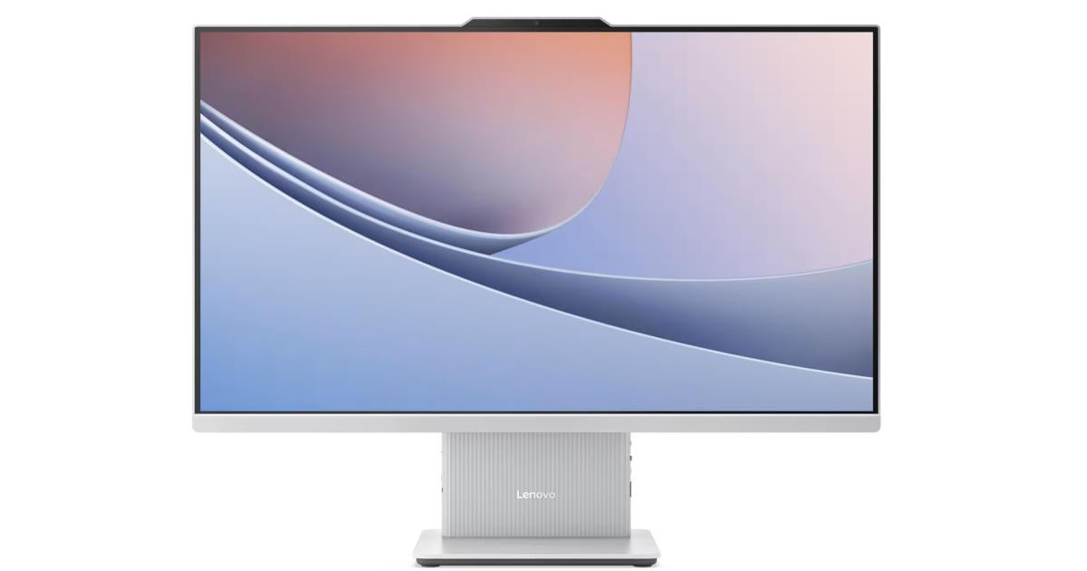 Lenovo IdeaCentre AIO 27ILL1 All-in-One PC 27" FHD IPS Non Touch, 99% sRGB, Intel Core Ultra 7 256V, Intel Arc Graphics,16GB DDR5 RAM, 512GB M.2 PCIe NVME - Cloud Grey