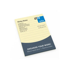 Info Lined Sticky Notes 4*6