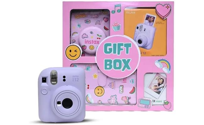 Fujifilm Instax Mini 12 Gift Box Album Purple