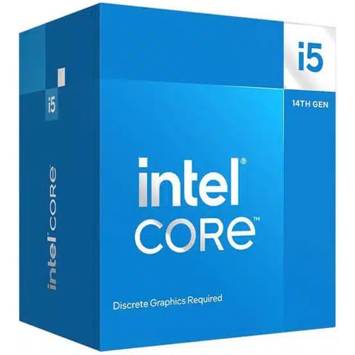 Intel Core i5-14400F Up To 4.7GHz, 14TH Gen CPU Processor LGA1700, 10 Cores (6P+4E) , 16 Threads | i5-14400F |