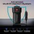 Promate 4 - In - 1 Multi - Port DC to AC Car Power Inverter with 150W AC Socket