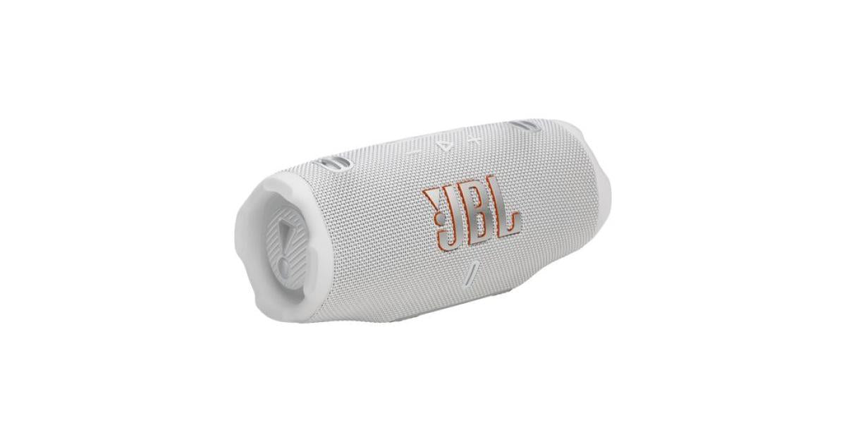 JBL Charge 6 Portable Bluetooth Speaker – White JBL Charge 6 Portable Bluetooth Speaker – White