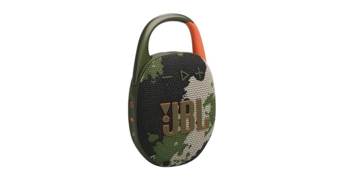 JBL Clip 5 Portable Bluetooth Speaker - Squad JBL Clip 5 Portable Bluetooth Speaker - Squad