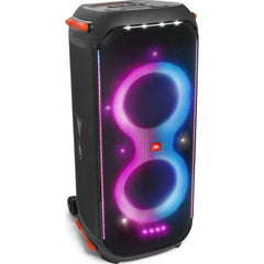 Jbl Partybox 710 Speaker With 800w Rms Powerful Sound, Built In Lights, Splashproof Design, 2 X 8" Woofers And 2 X 2.75" Tweeters, Tuned Bass Reflex Port, Ipx4 Black