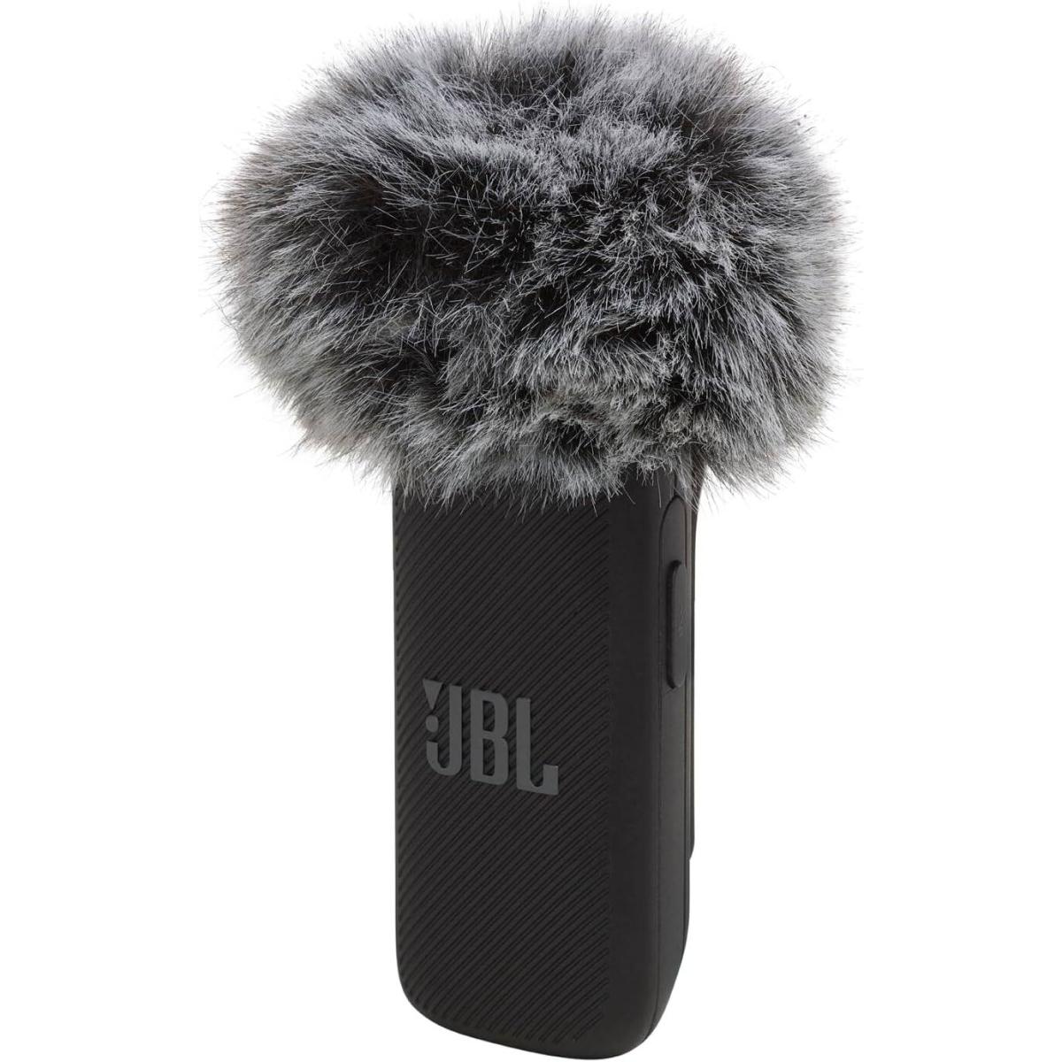 JBL Quantum Stream Wireless USB-C - Wearable Wireless Streaming Microphone for Crystal Clear Recordings, 24 Hours of Recording time, Plus Speed Charge, Included Windscreen for Noise Reduction - Black JBL Quantum Stream Wireless USB-C - Wearable Wireless Streaming Microphone for Crystal Clear Recordings, 24 Hours of Recording time, Plus Speed Charge, Included Windscreen for Noise Reduction - Black