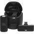JBL Quantum Stream Wireless USB-C - Wearable Wireless Streaming Microphone for Crystal Clear Recordings, 24 Hours of Recording time, Plus Speed Charge, Included Windscreen for Noise Reduction - Black JBL Quantum Stream Wireless USB-C - Wearable Wireless Streaming Microphone for Crystal Clear Recordings, 24 Hours of Recording time, Plus Speed Charge, Included Windscreen for Noise Reduction - Black