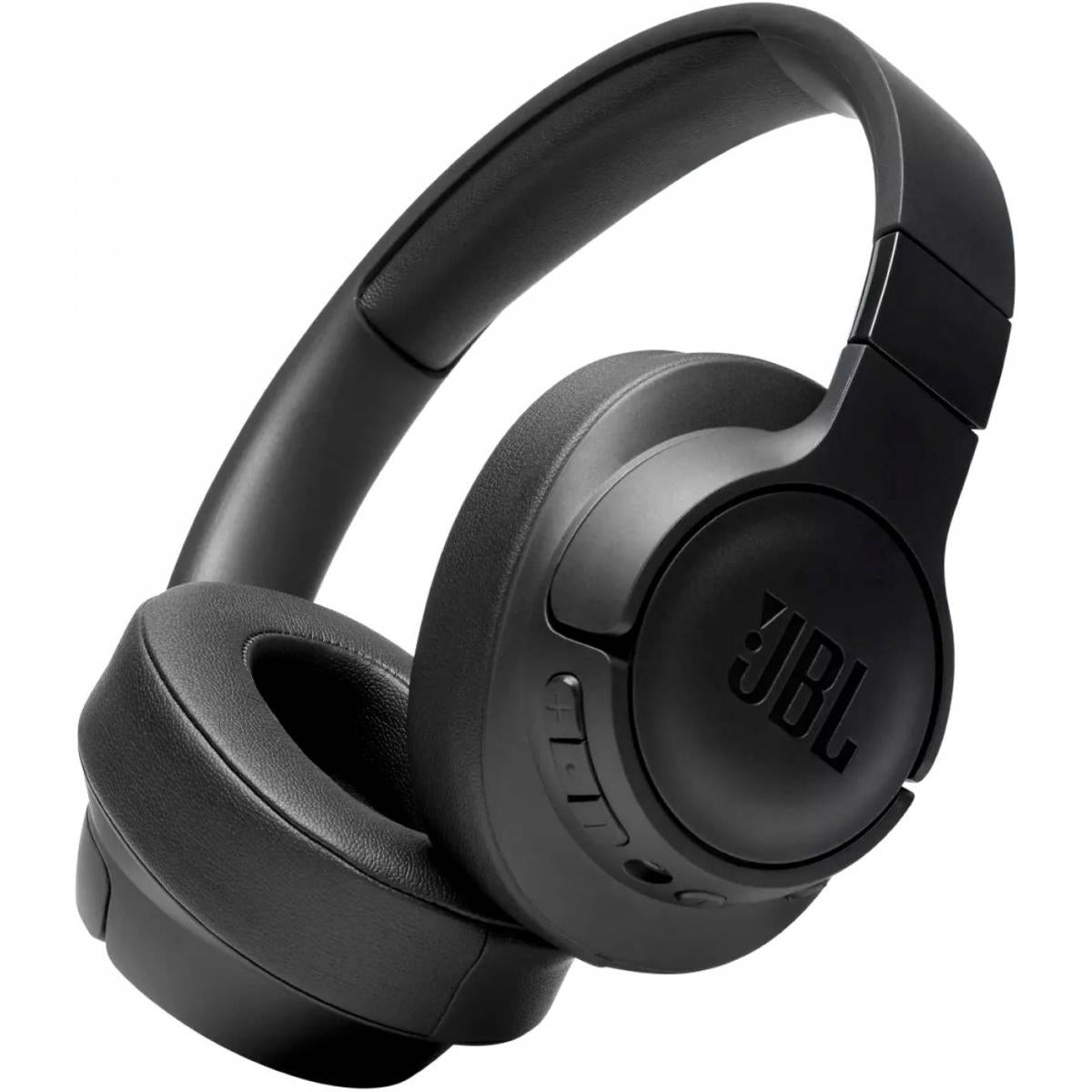Jbl Tune 760nc Anc Wireless Headphones, Jbl Pure Bass Sound, 40mm Dynamic Drivers, Up To 50hplayback, Built In Micr For Hands Free Calls, Foldable Design For Easy Storage, Black