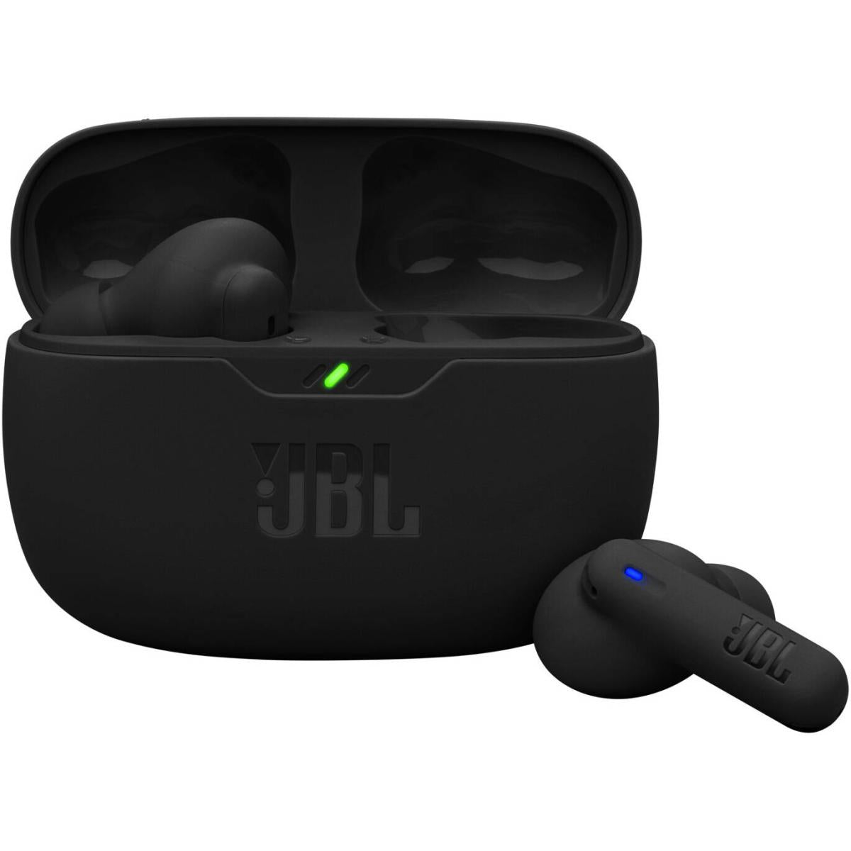 Jbl Wave Beam 2 True Wireless Earbuds, 8mm Dynamic Driver, Bluetooth 5.3 Conneivity, Pure Bass Sound, Aive Noise Cancelling, Smart Ambient Technology, 40hrs Total Playback Black