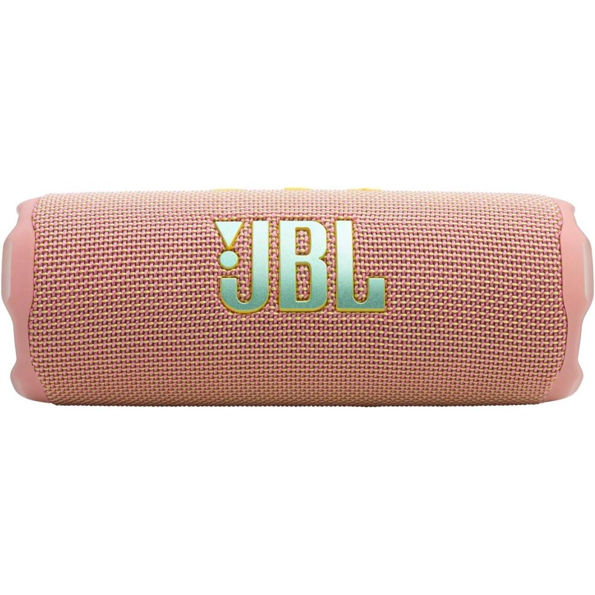 Jbl Flip 7 Portable Bluetooth 5.4 Speaker, 25 W Rms For Woofer, 10 W Rms For Tweeter, Lossless Audio Playback, Waterproof, Dustproof, & Drop Proof 16hrs Of Playtime, Pink