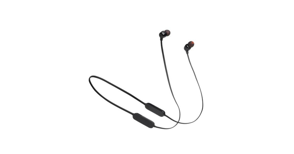 JBL Tune 125BT Wireless In-Ear Headphones – Black