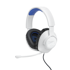 JBL Quantum 100X Wired Gaming Headset - MultiColor - White