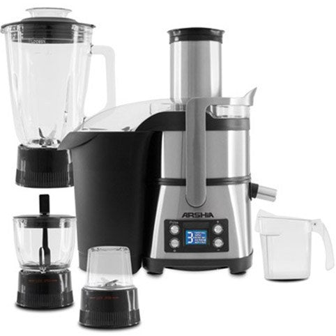 Arshia 2500 4-in-1 Multifunction Juice Extractor - 800W Power