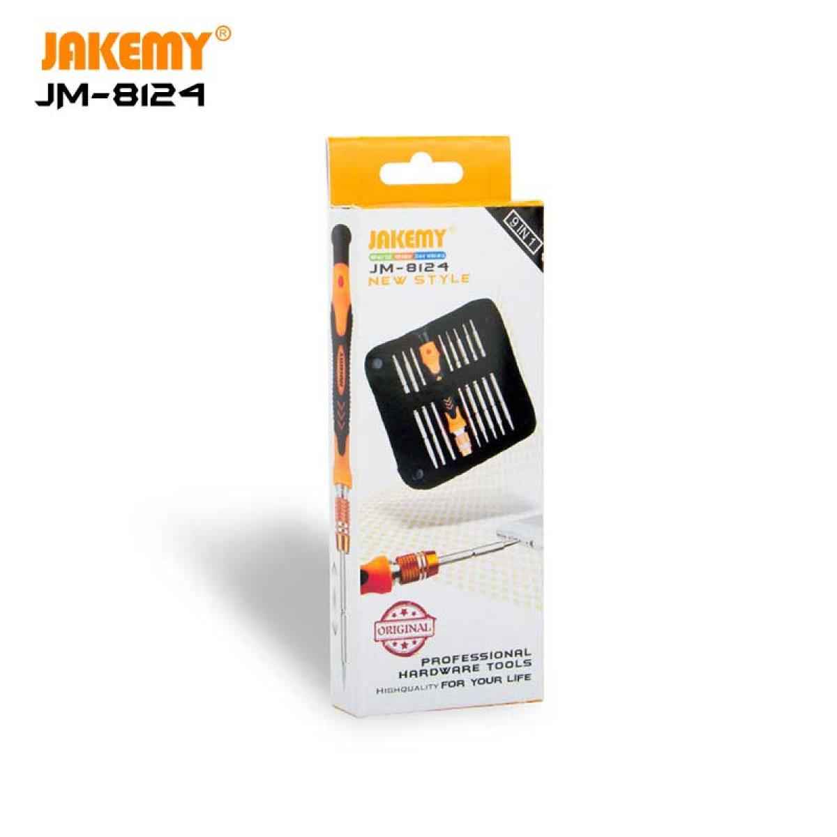 JAKEMY JM-8124 Selling Small Screwdriver Set with Phillips Hex Slotted U-Shape JAKEMY JM-8124 Selling Small Screwdriver Set with Phillips Hex Slotted U-Shape