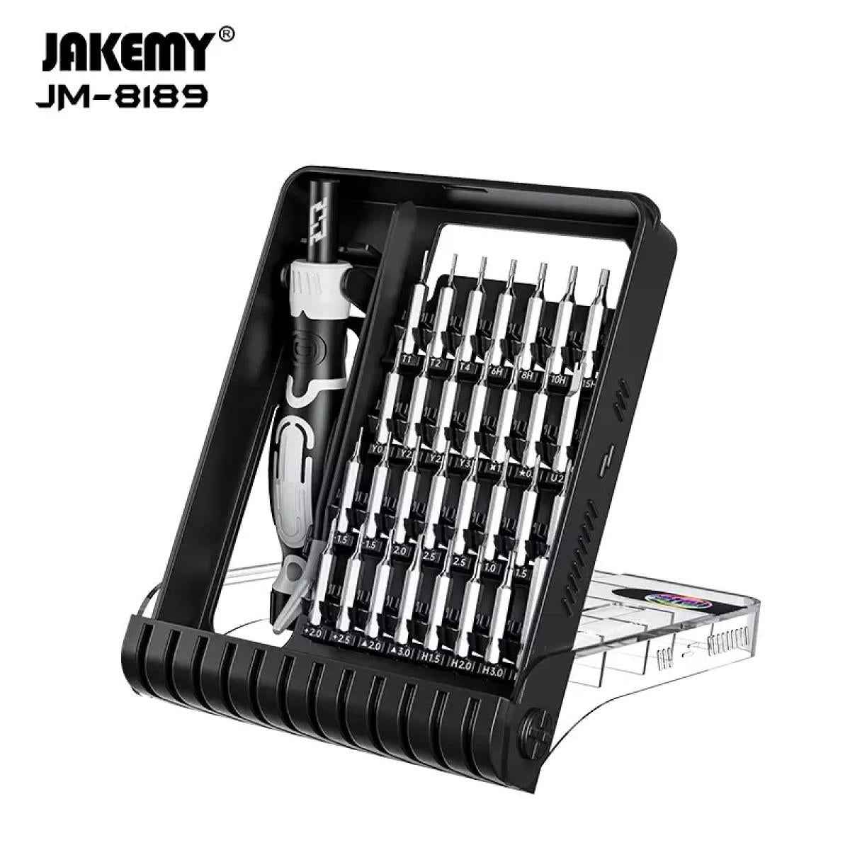 Jakemy JM-8189A 32 in 1 Precision screwdriver set with tweezers