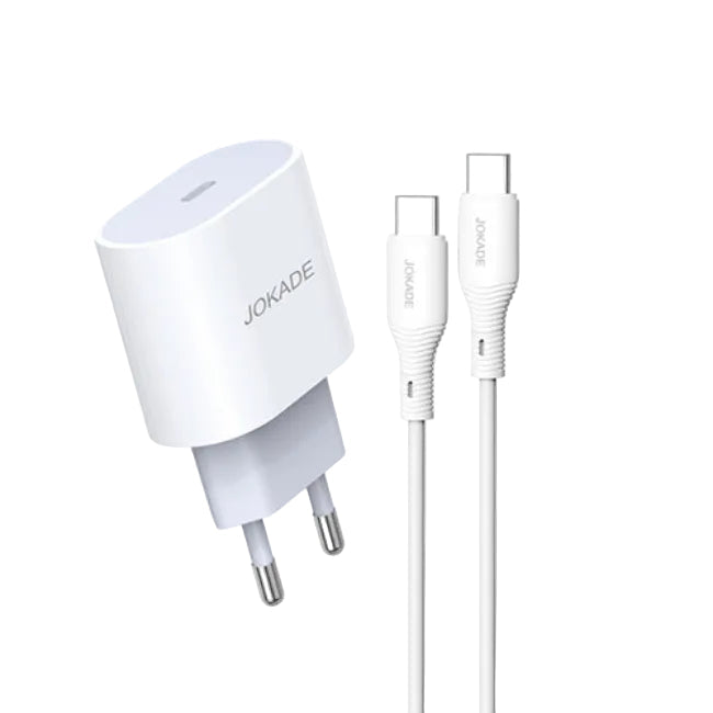 Jokade Wall Charger, 20Watts, White - JB010-C