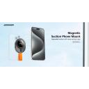 Joyroom JR-ZS393-S Super Strong Magnetic Suction Phone Mount Upgraded with More Suction Cups - 18 Months Warranty