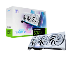 Msi Geforce Rtx 5070 Gaming Trio Oc White 12gb Graphics Card