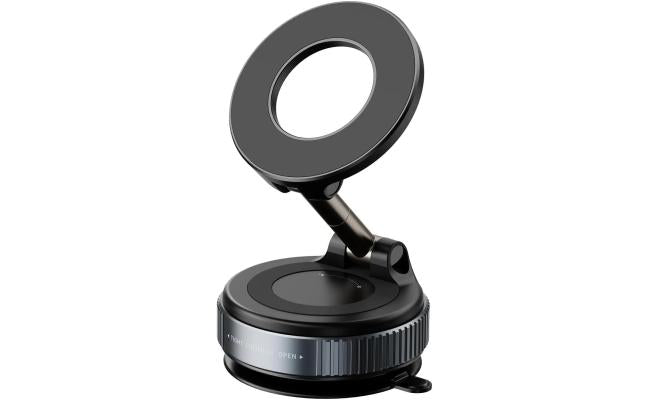 K007 Metal Vacuum Suction 360 Rotation Magnetic Mobile Holder with wireless