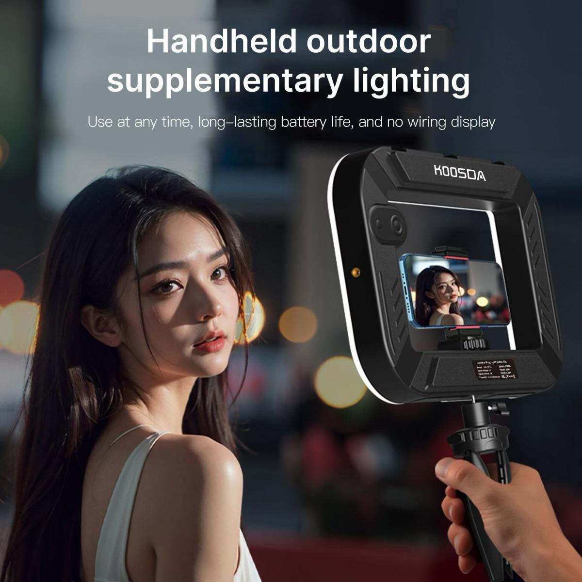 KOOSDA RGB ring lights for electronics hardware