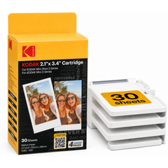 KODAK 4PASS 2.1x3.4 Inch Photo Cartridge Refill Compatible with KODAK Mini Shot 2 Era- 30 Sheets