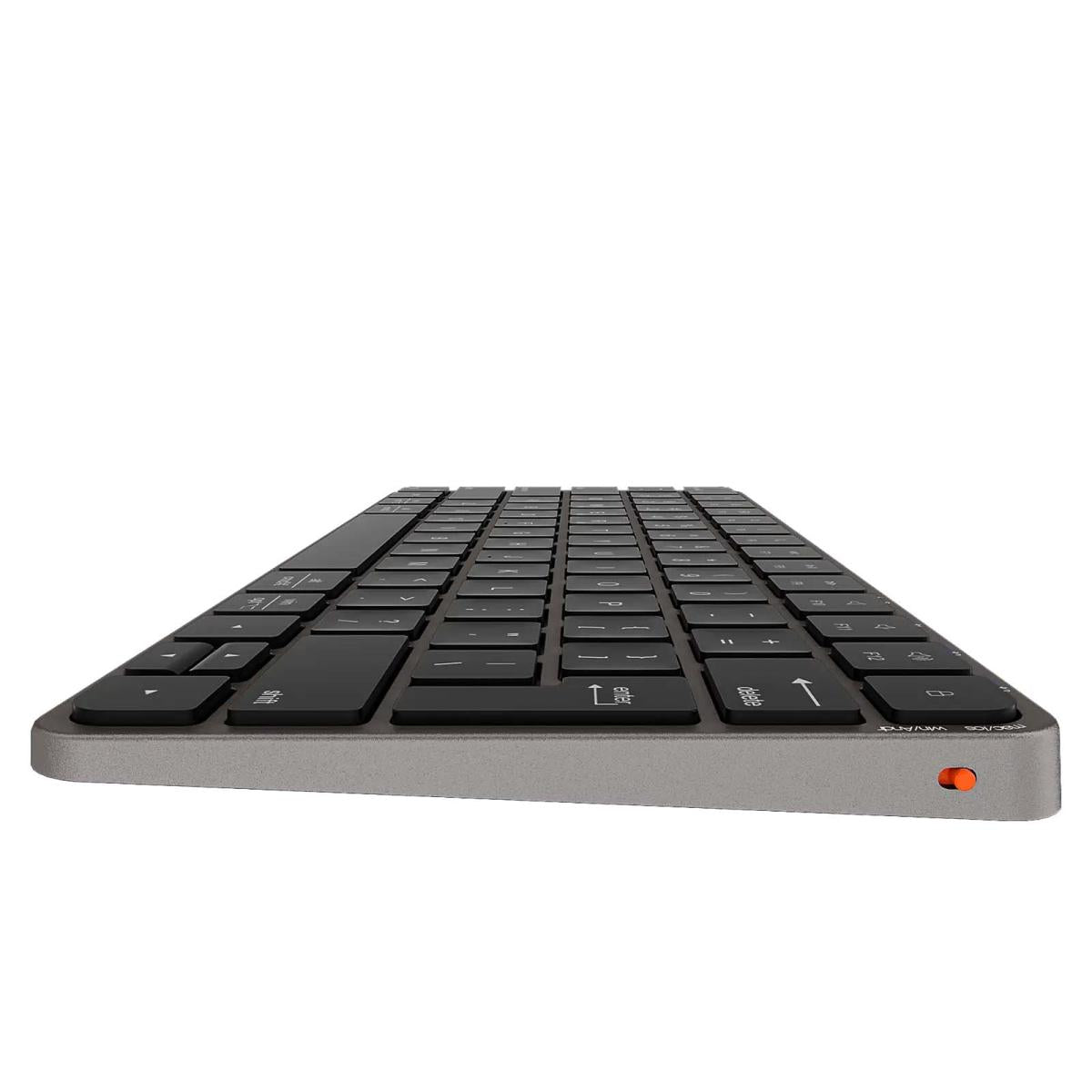 Meetion K210 ikey 2.4G Wireless & Bluetooth Ultra-thin Keyboard -Black