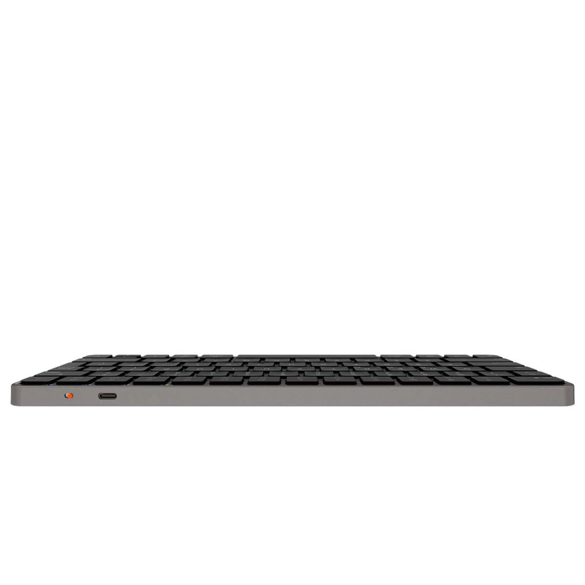 Meetion K210 ikey 2.4G Wireless & Bluetooth Ultra-thin Keyboard -Black