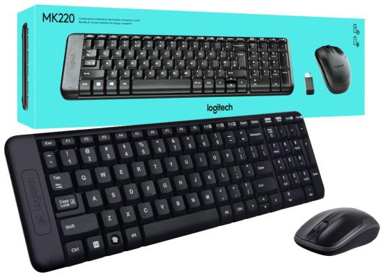 Logitech MK270 Wireless Keyboard and Mouse Combo Arabic / English Layout (Black) Logitech MK270 Wireless Keyboard and Mouse Combo Arabic / English Layout (Black)