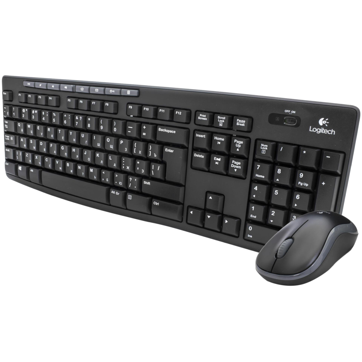 Logitech MK270 Wireless Keyboard and Mouse Combo Arabic / English Layout (Black) Logitech MK270 Wireless Keyboard and Mouse Combo Arabic / English Layout (Black)
