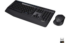 Logitech MK345 wireless keyboard and mouse combo for computer setup