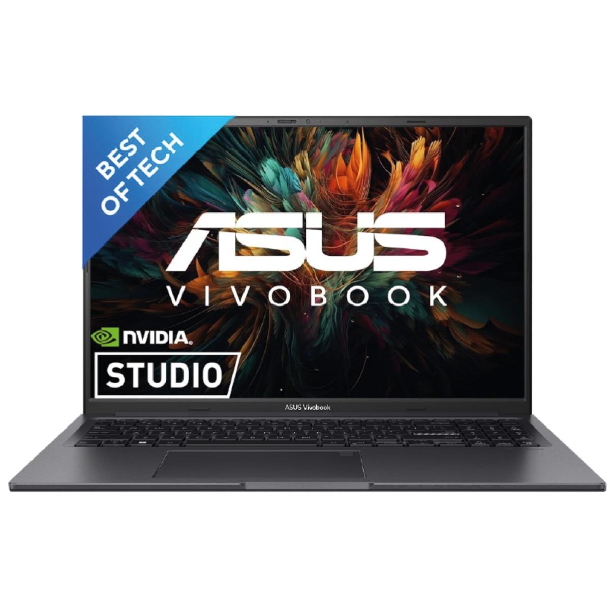ASUS Vivobook 16X Creator Series 16" WQXGA 2.5k 144Hz IPS, 13th Gen Intel Core i9-13900H, Nvidia RTX 4050 6GB GDDR6, 16GB DDR4 RAM, 512GB M.2 PCIe NVMe - Black Gaming Laptop W/ Fingerprint | K3605VU-PL419 |
