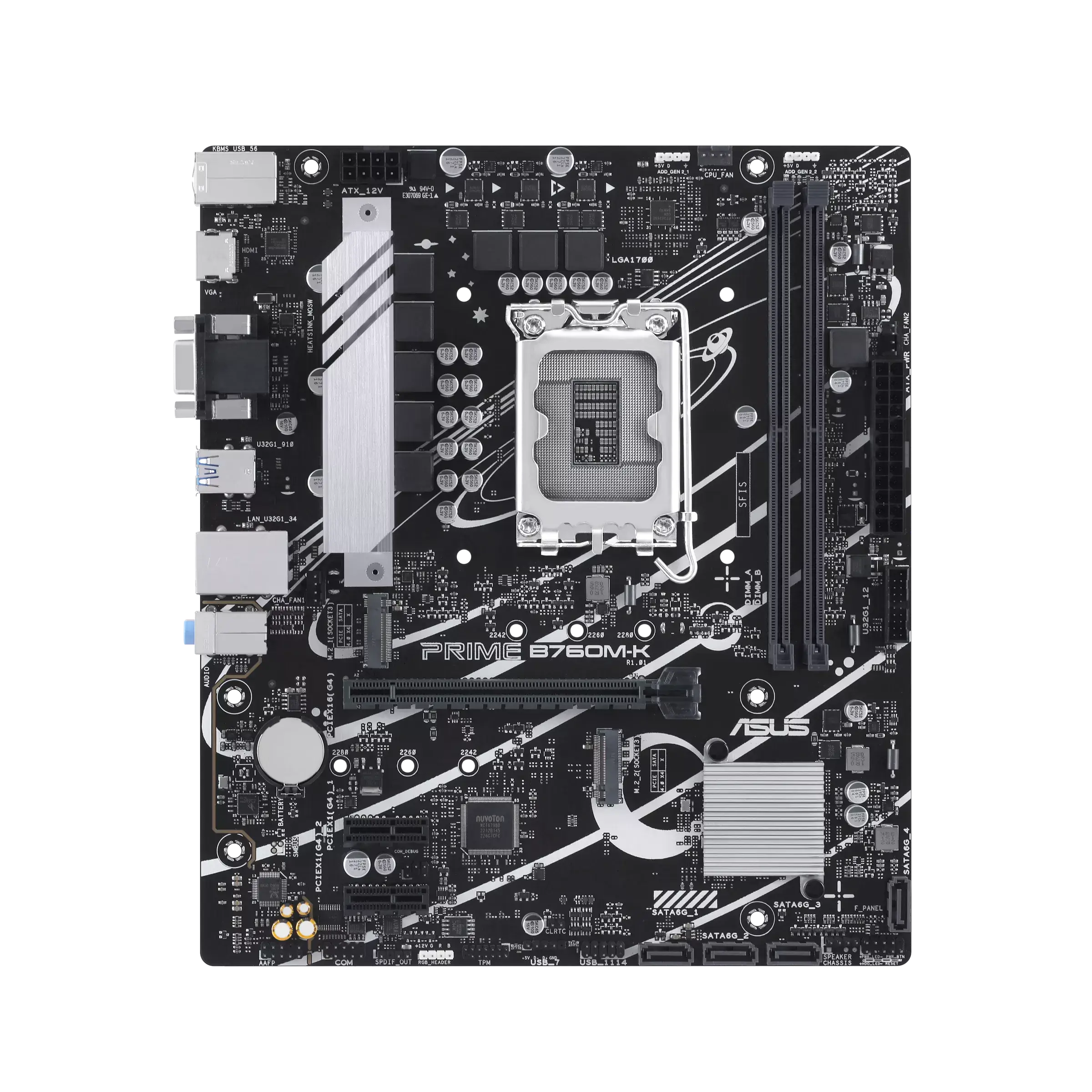 Asus Prime motherboard for desktop computer builds
