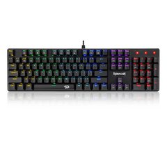 Redragon K671 SINDRI Wired Mechanical Gaming Keyboard RGB Backlit 104 Keys Programmable Keyboard (R-SW)- Black