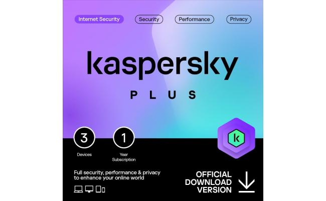 KASPERSKY software for electronics hardware