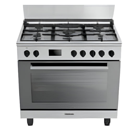 G3 FERRARI Free Stand Cooker, 90Cm, 5Burners, Stainless Steel - SP96GXC
