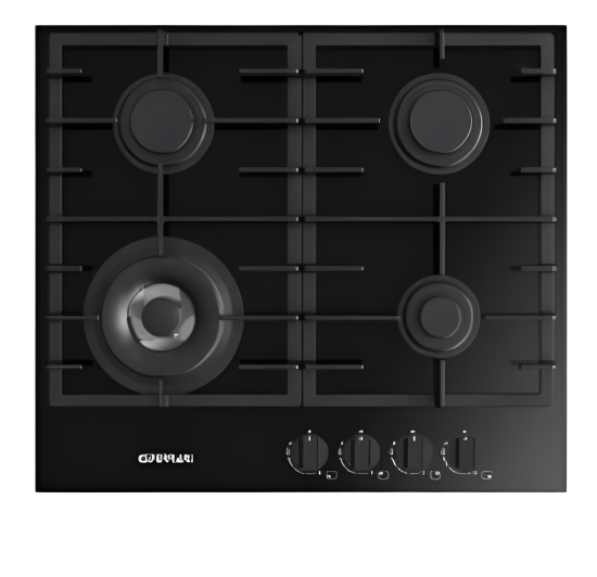 G3 FERRARI Built in Hob, 60Cm, Black - BG64GLC