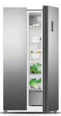 Metalux Side by Side Fridge A++, No Frost, 442Lit, Stainless Steel - MFF2-69NBX