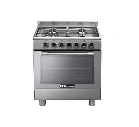 Tecnogas Free Stand Cooker Sy Stainless Steel 3 Glasses Thermos Stop - P3X96G5 VC