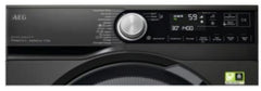 AEG Front Load Washing Machine, Inverter Motor A+++, 9KG, 1400RPM, Matt Black - "LF8394U4O