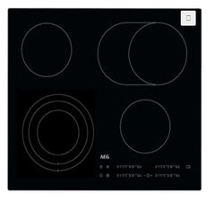 AEG Built in Hob A, 4Cooking Zones, Direct Touch Control, 60Cm, Black - HRB64470CB
